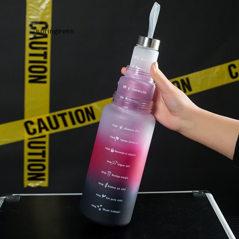 Set 3 Bình Nước Thể Thao Dung Tích Lớn Cho Bé Gái