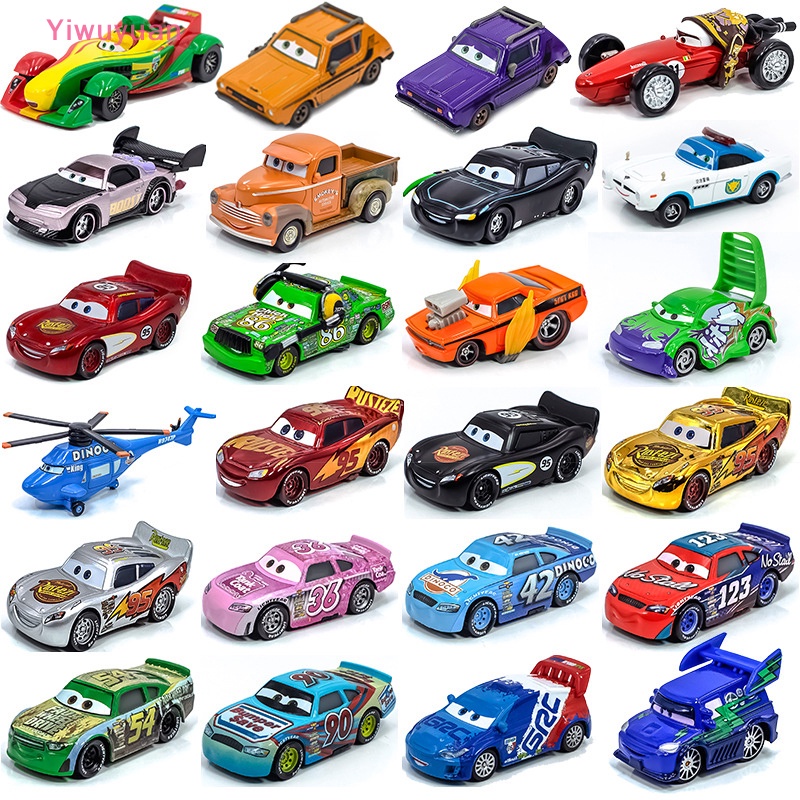 DISNEY < Yiwuyuan > Mô Hình Xe Hơi Pixar Cars 3 Lightning Mc Queen Mater Fabulous Hudson Diecast Bằng Hợp Kim Cho Bé Trai Mới