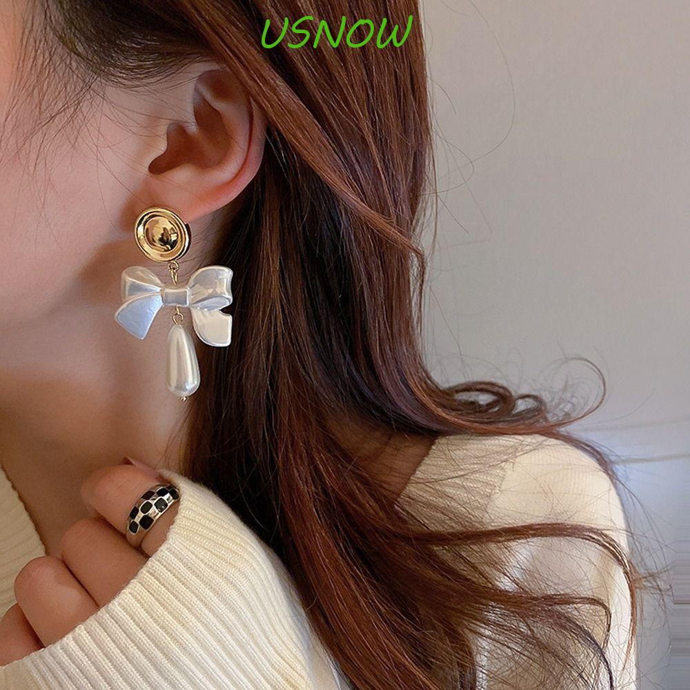 Đôi Khuyên Tai Hình Nơ Phong Cách Hàn Quốc Độc Đáo Thời Trang Cho Nữ