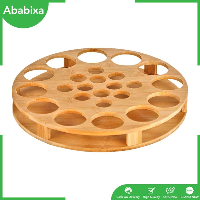 Giá Đỡ Trưng Bày Cốc Bia / Thủy Tinh Bằng Tre Tiện Dụng Cho Tiệc Tùng