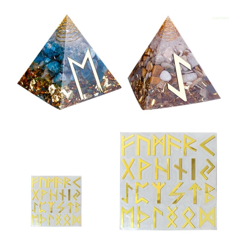 Miếng Dán Chữ Luen Bằng Kim Loại Trang Trí Điện Thoại Sổ Tay