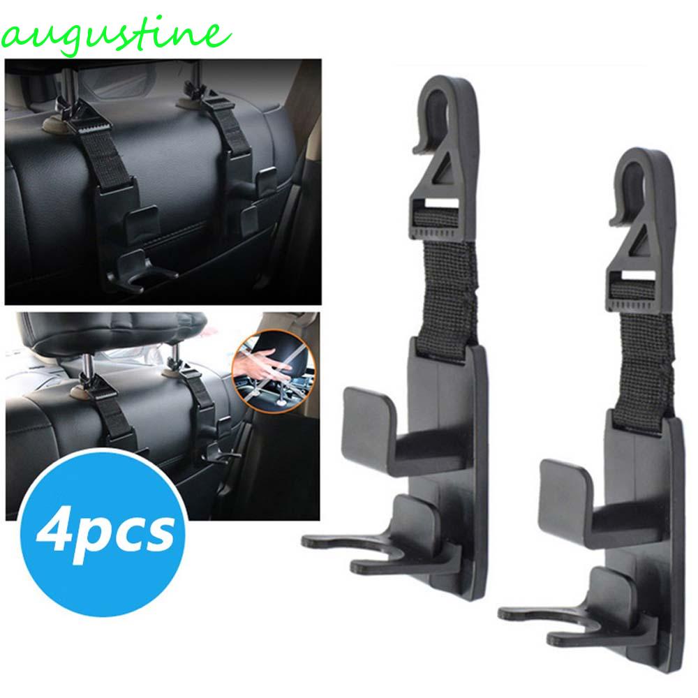 Bộ 2 / 4 Móc Treo Túi Xách / Gối Tựa Đầu Gắn Ghế Ngồi Xe Hơi Thời Trang AUGUSTINE