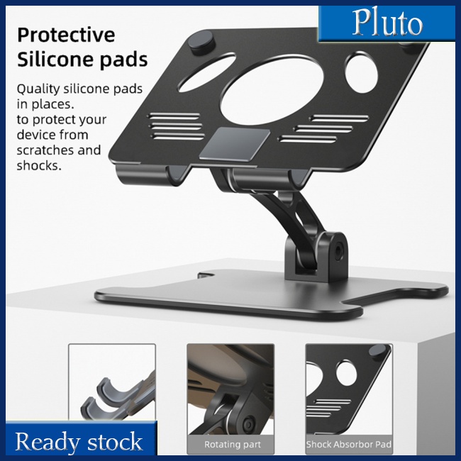 Mới Giá Đỡ Máy Tính Bảng Bằng Nhôm Có Thể Điều Chỉnh Chiều Cao