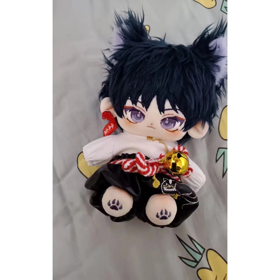 Trang Phục Hóa Trang Búp Bê Genshin Va Chạm Scaramouche Plushie Nhồi Bông 20cm