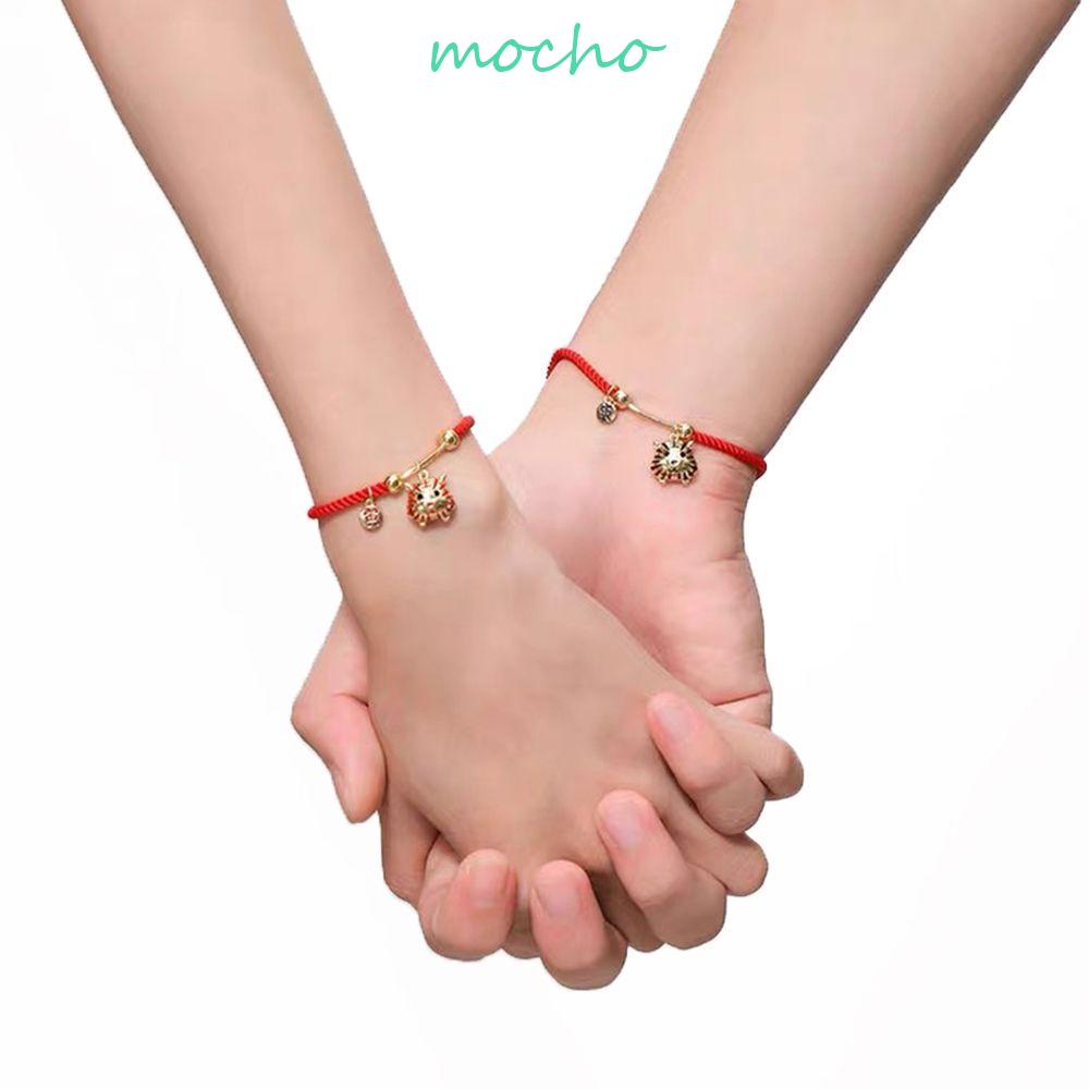 Vòng Tay Dây Bện Phối Mặt Hợp Kim Họa Tiết Hoạt Hình Sáng Tạo Cho Nam Nữ