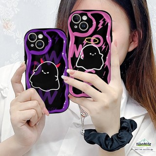ốp lưng Bóng ma OPPO A17 A57 2022 A77S A76 A96 A16 A16S A74 A95 A55 A54 4G 5G A53 A33 2020 A52 A72 A92 A15S A15S A31 A1K A12E A3S A9 A5 Ốp Điện Thoại Case