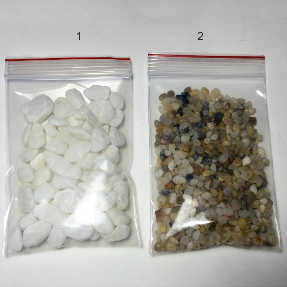 Sỏi trắng, Sỏi Vàng , rải mặt Trang Trí Sen Đá, Sân Vườn/ Chậu Cây, DYI, Terrarium