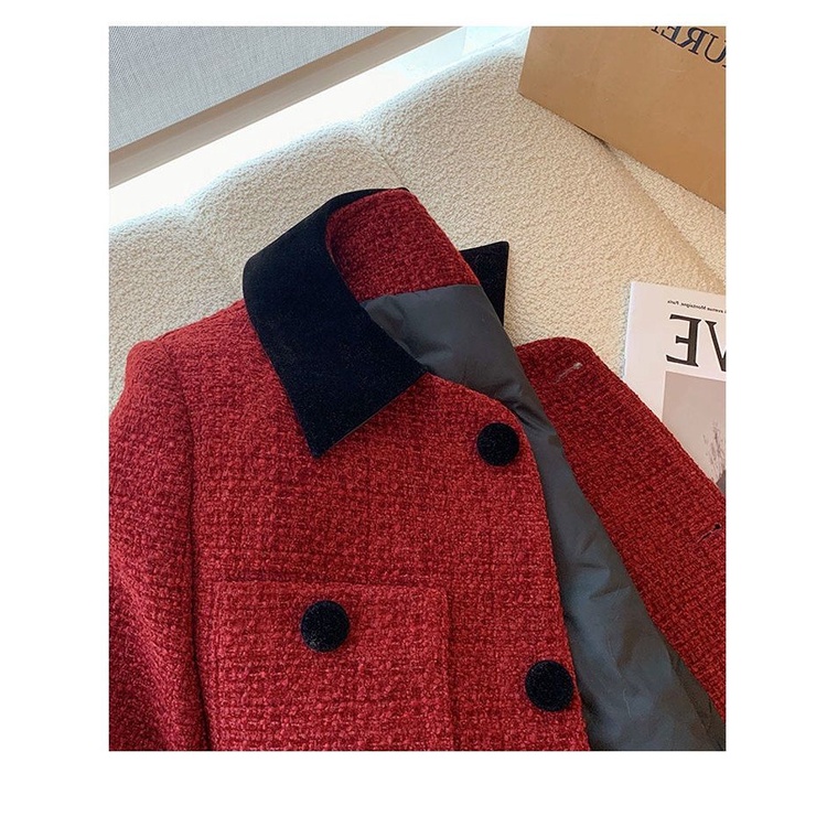 Áo Khoác Ôm Dáng Thời Trang Thu Đông Cao Cấp Cho Nữ