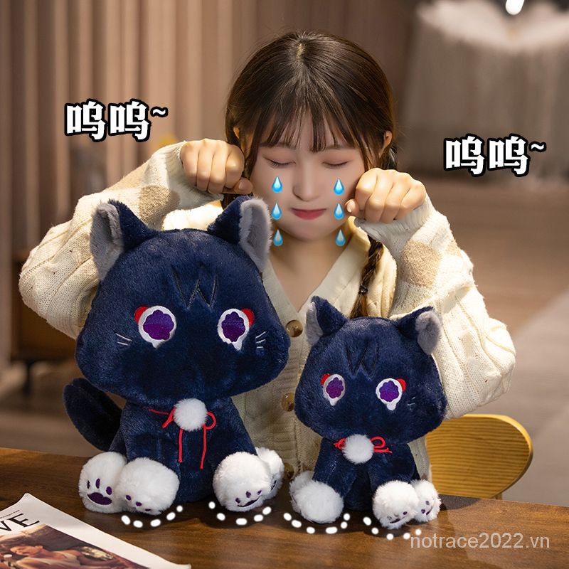 ★Genshin Impact★Thú Nhồi Bông Hình Chú Mèo Đáng Sợ