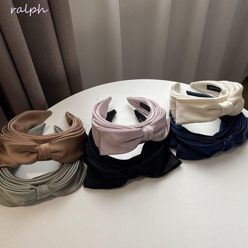 Băng Đô Cài Tóc Rửa Mặt Trang Điểm Hai Lớp Thắt Nơ Xoắn Dễ Thương Thời Trang Cổ Điển Dành Cho Bạn Nữ