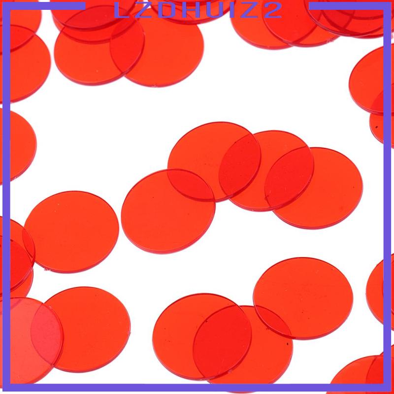 Gói 500 Chip Đếm Điểm Chơi Game Bingo Chuyên Nghiệp Nhiều Màu Sắc