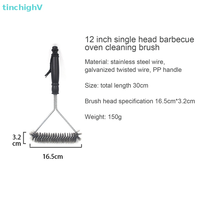 Bộ Dụng Cụ Vệ Sinh Vỉ Nướng BBQ Bằng Thép Không Gỉ