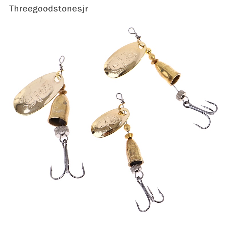 Mồi Câu Cá Nhân Tạo Bằng Đồng Thau TGS Blade Rotag Chất Lượng Cao JR