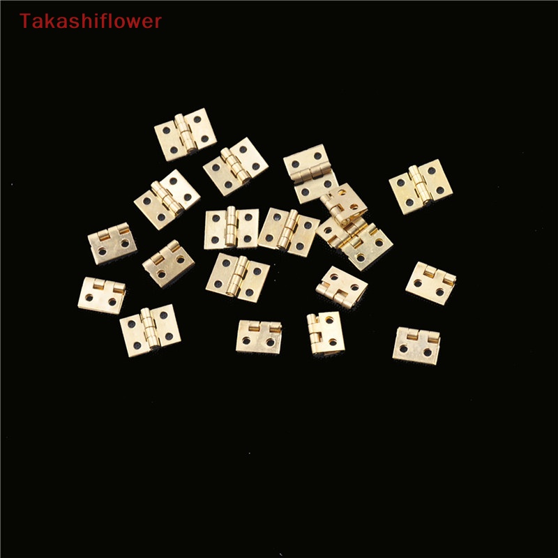 Set 20 Bản Lề Mini Bằng Đồng Thau Dùng Để Trang Trí Hộp Trang Sức