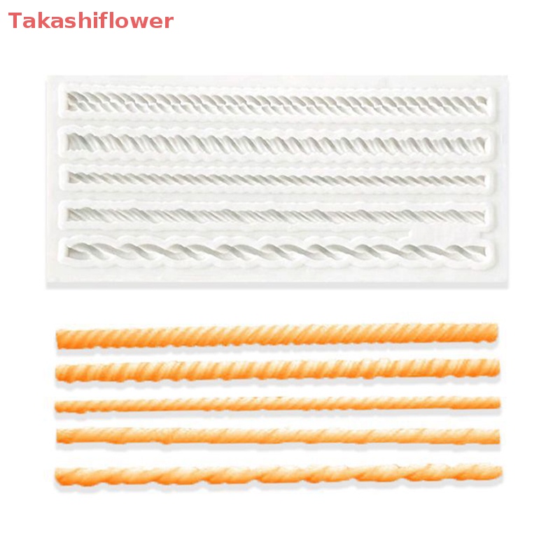 Khuôn Làm Bánh / Sô Cô La / Kẹo Đường Dây Bện Bằng Silicone DIY Dành Cho Nhà Bếp