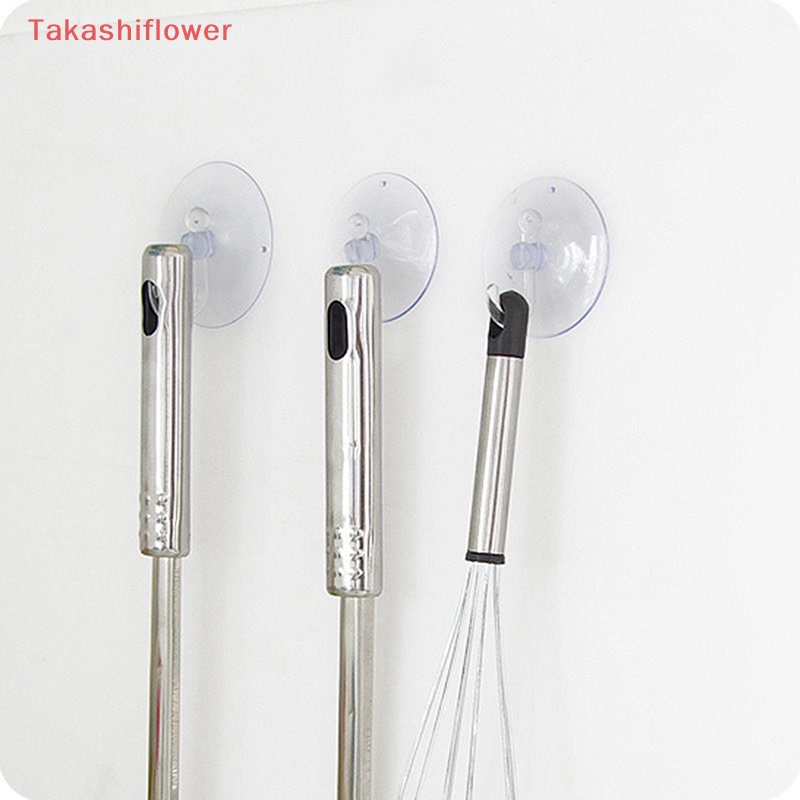 Móc Treo Đồ Dùng Trong Suốt Có Giác Hút Gắn Tường Tiện Dụng Cho Nhà Bếp / Nhà Tắm