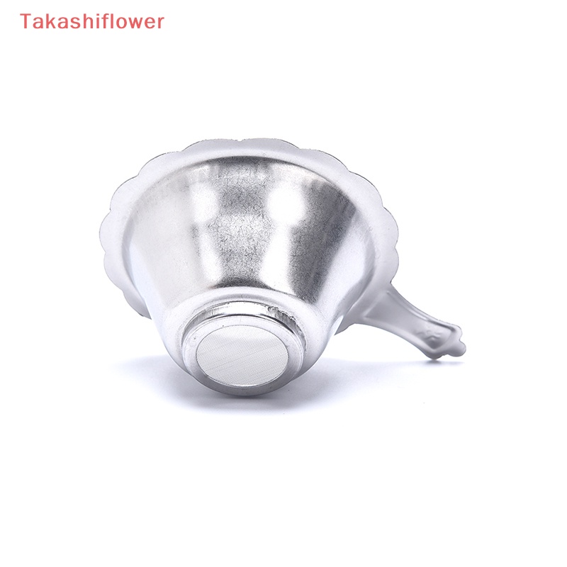 1 Rổ Lọc Trà Bằng Thép Không Gỉ Tái Sử Dụng Được