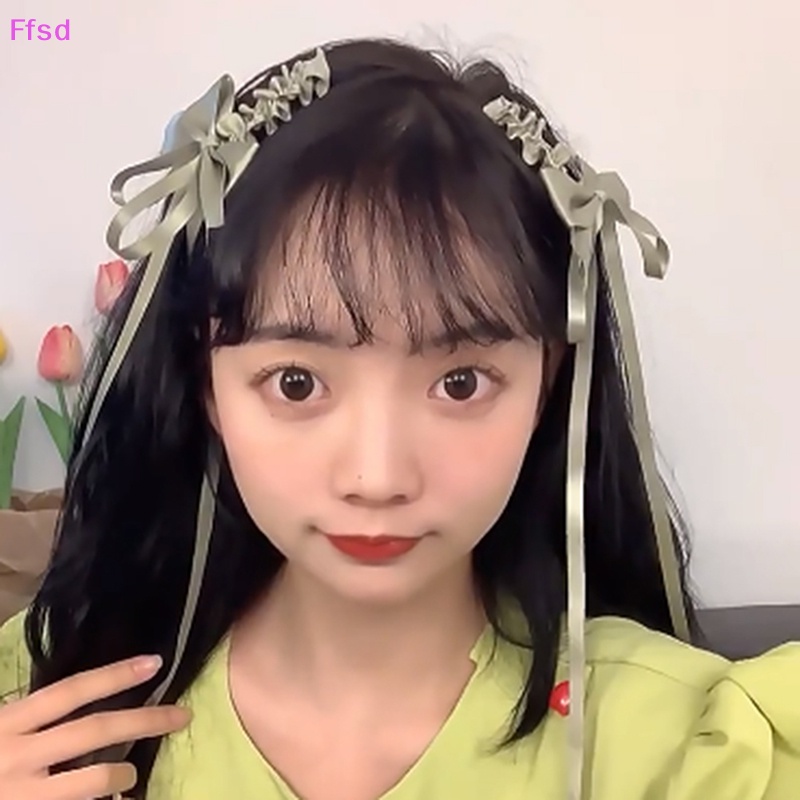 1 Cặp Kẹp Tóc Hình Nơ Màu Hồng Phong Cách Lolita Nhật Bản Dễ Thương Cho Bạn Gái