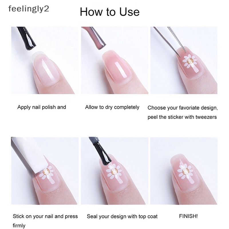 1 Tấm Hình Dán Trang Trí Móng Tay Phong Cách Bohemia