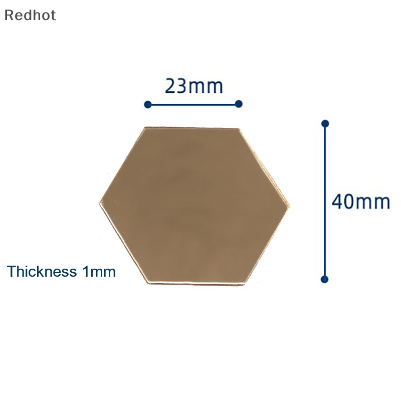 &lt; Redhot &gt; Bộ 2 Gương Trang Trí Nhà Búp Bê Mini Kết Hợp Làm Đạo Cụ Chụp Ảnh