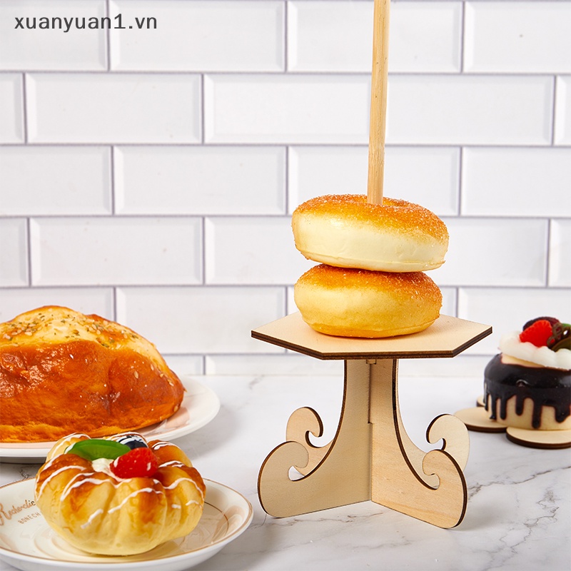 1 Giá Đỡ Trưng Bày Bánh Donut Trang Trí Tiệc Cưới