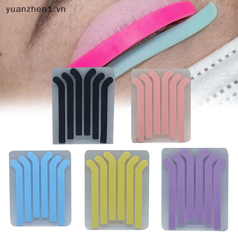 Set 3 Cặp Đệm Silicone Hỗ Trợ Nâng Lông Mi Tiện Dụng