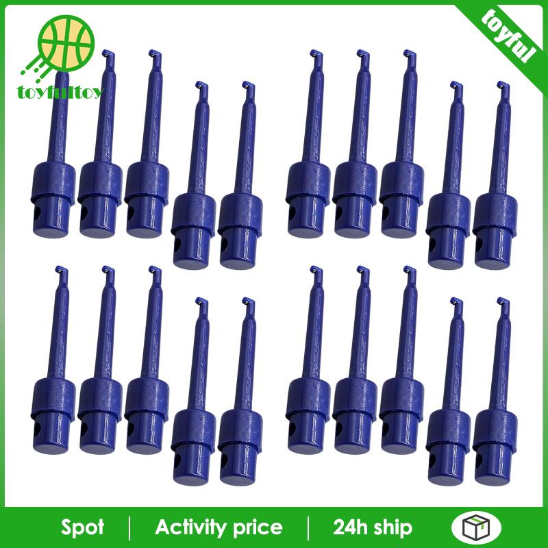 Set 20 Kẹp Trưng Bày Móc Câu Cá Bằng Hợp Kim Chất Lượng Cao