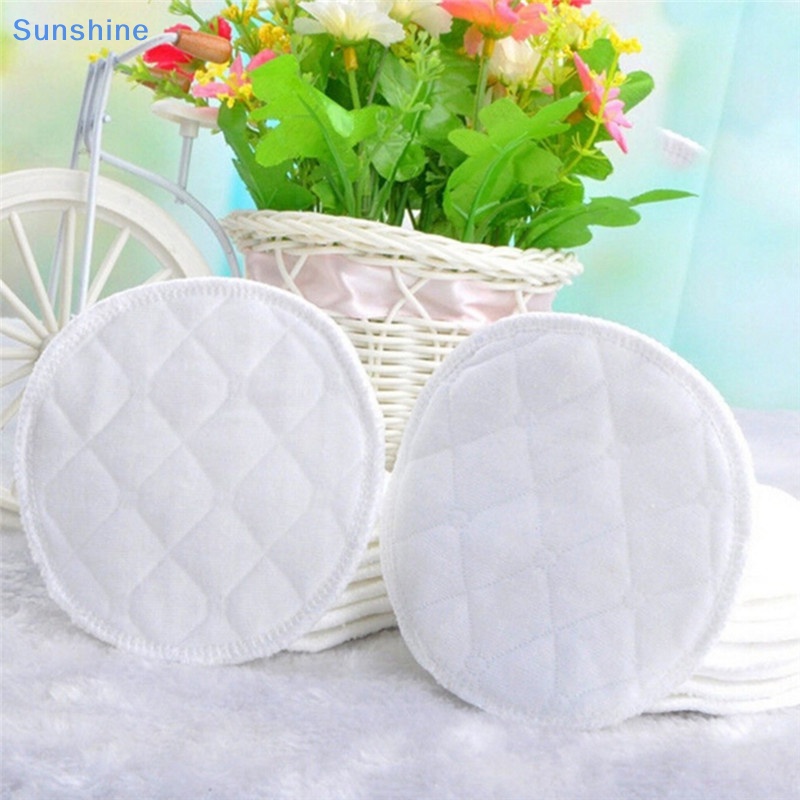 Set 12 Miếng Lót Ngực Thấm Hút Tốt Có Thể Tái Sử Dụng