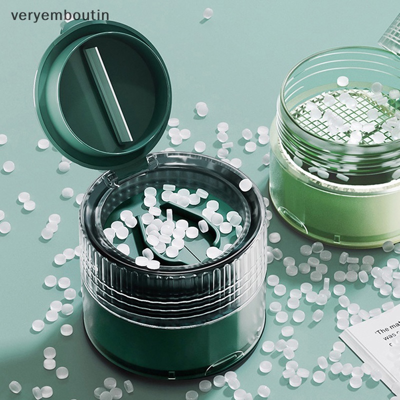 Dụng Cụ Cắt Thuốc Viên Chia Ngăn Tiện Dụng