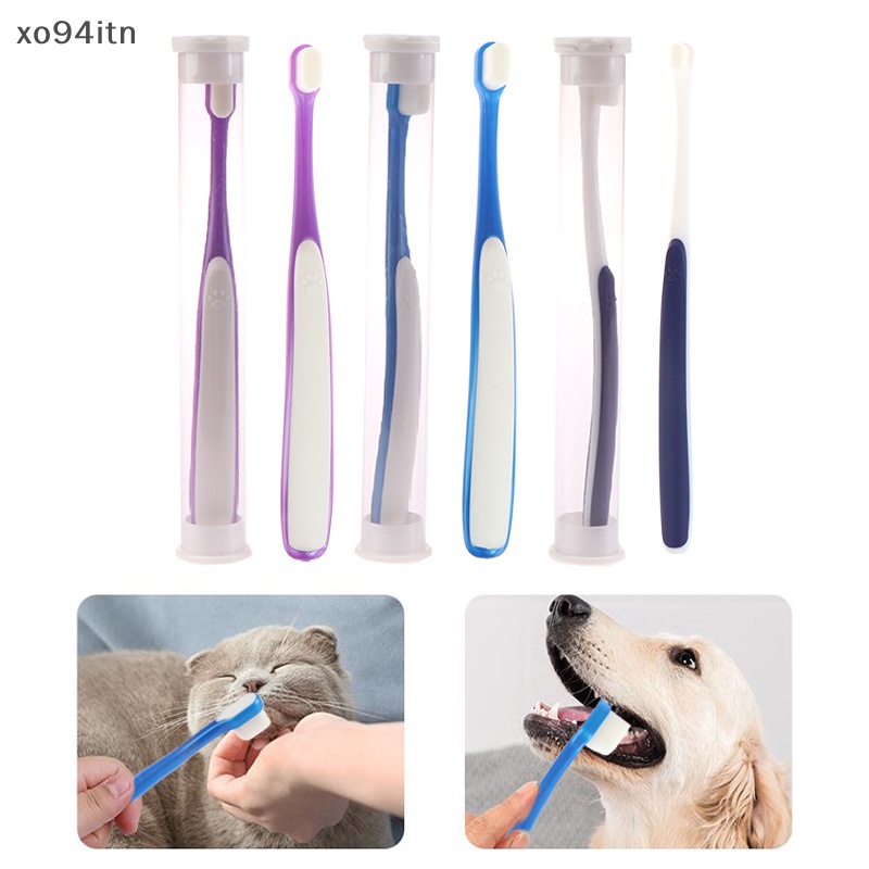 Bàn Chải Đánh Răng 360 Độ 1 Cái Cho Thú Cưng