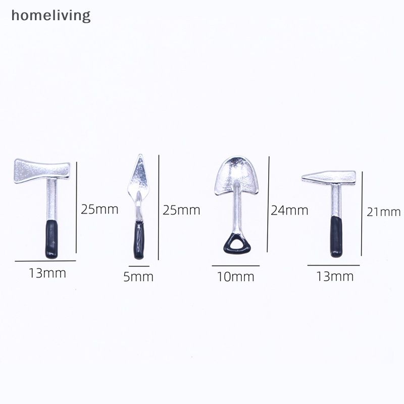 Mô Hình Nhà Búp Bê Mini Bằng Hợp Kim Dùng Trang Trí Tiểu Cảnh