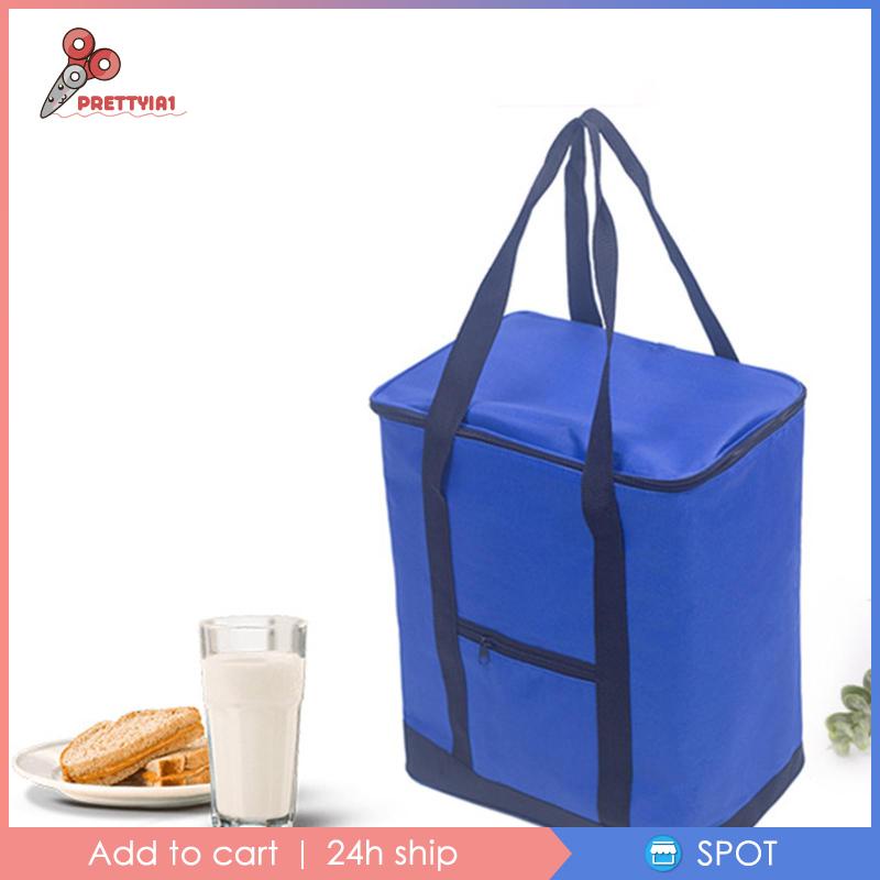 Túi Đựng Đồ Cách Nhiệt Chống Nước Prettyia1 Bền Bỉ Dùng Khi Đi Cắm Trại / Du Lịch