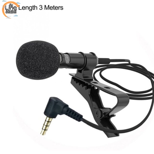 Micro Cài Áo Jack 3.5mm Có Kẹp Và Giá Đỡ Tiện Dụng Cho Điện Thoại Di Động