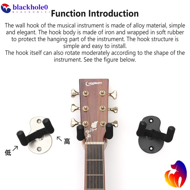 Giá Đỡ Gắn Tường Chuyên Dụng Cho Đàn Guitar / Violin