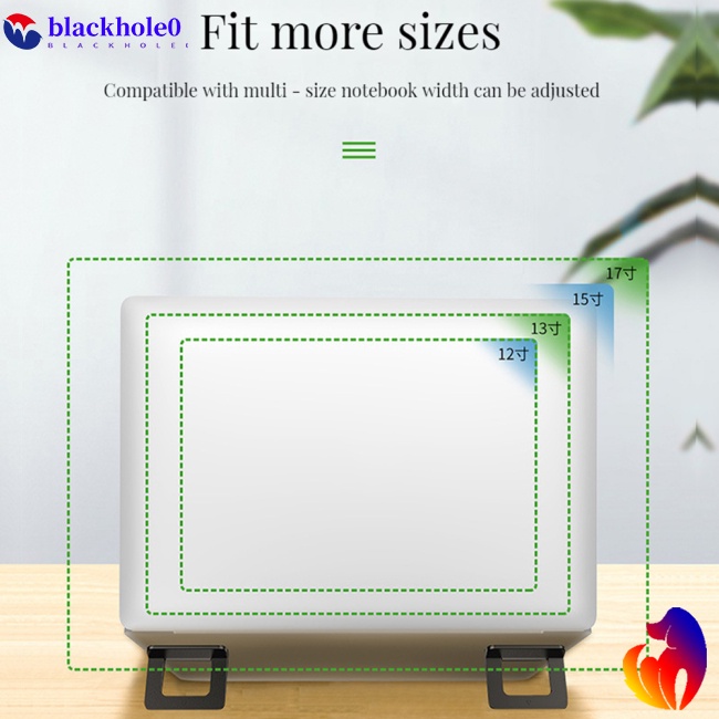 Bộ 2 Chân Đỡ Laptop Chống Trượt Có Bàn Phím Mini Tiện Dụng