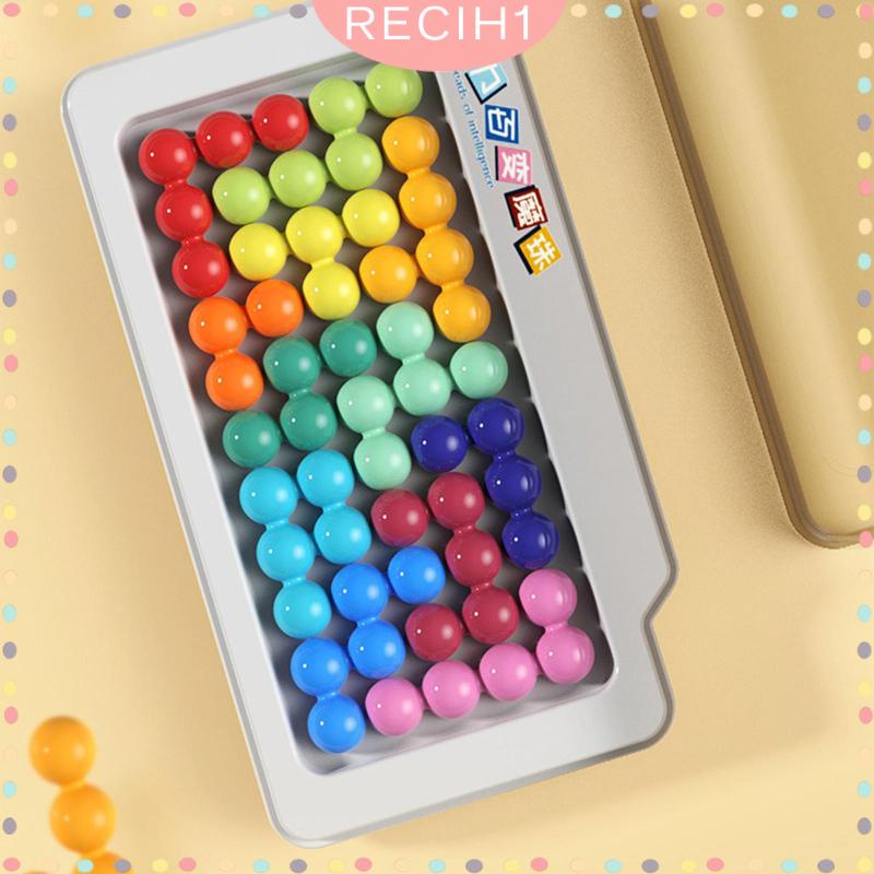 Bộ Đồ Chơi Hạt 3D Nhiều Màu Thử Thách Trí Thông Minh IQ Cho Bé
