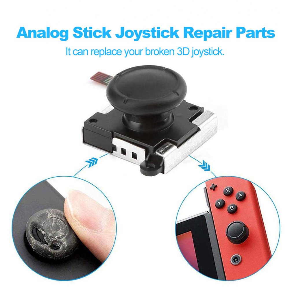 For Switch Joy-Con Ns Left/Right Handle Rocker Thumb Stick Joystickog Controller Repair 3D Nintend [Q/14]