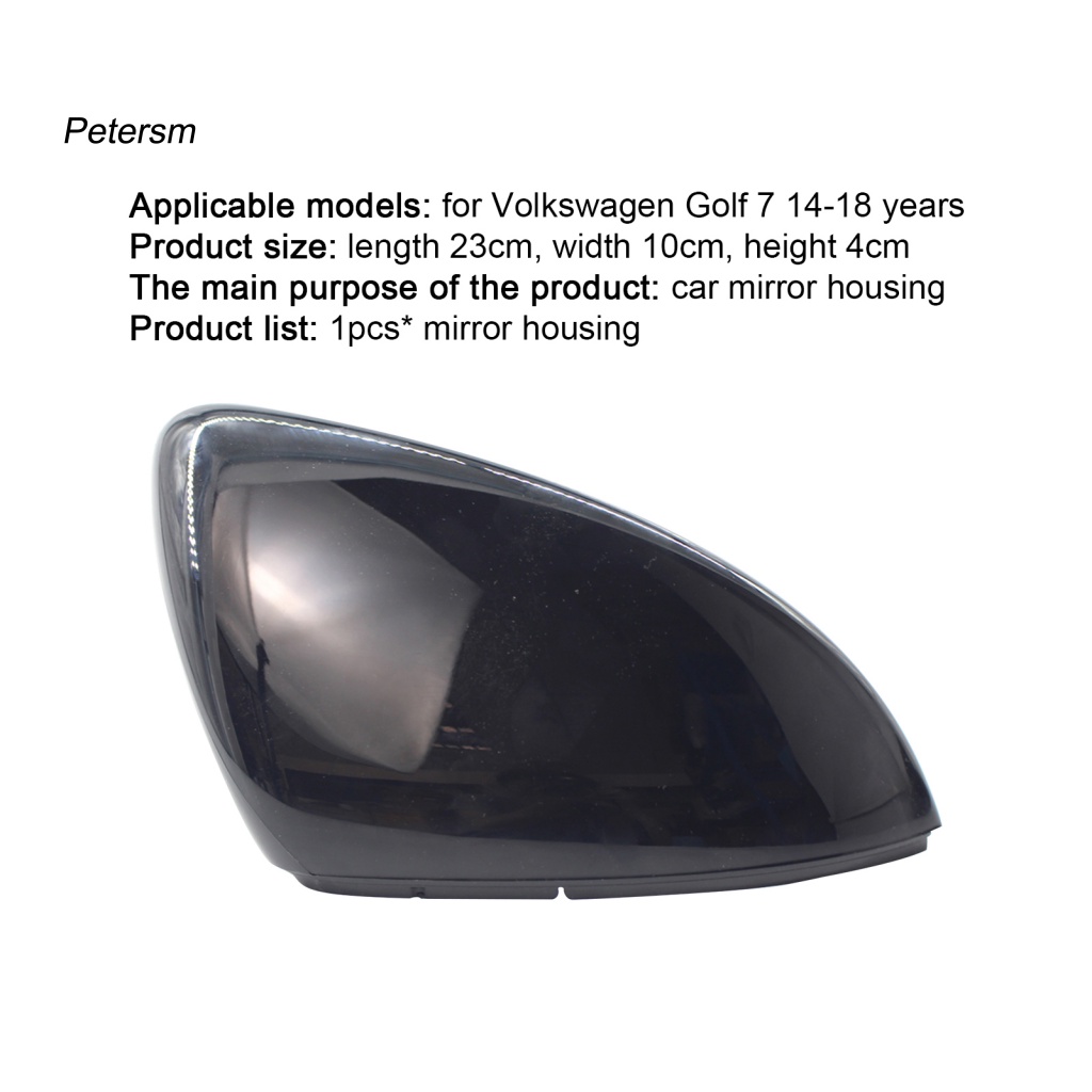 Vỏ Bọc Kính Chiếu Hậu Trái / Phải Bằng Nhựa ABS Chống Trầy 5G0857537Kem Dưỡng Da Chiết Xuất Lô Hội E 5G 5G0857538Phụ Kiện Chuyên Dụng Dành Cho VW Golf 7 14-18