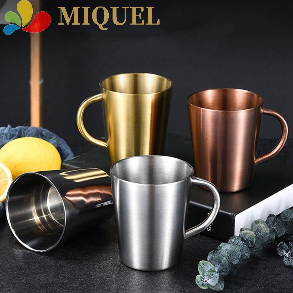 Cốc Uống Bia / Cà Phê Hai Lớp Bằng Thép Không Gỉ Chống Bỏng Dành Cho Nhà Bếp