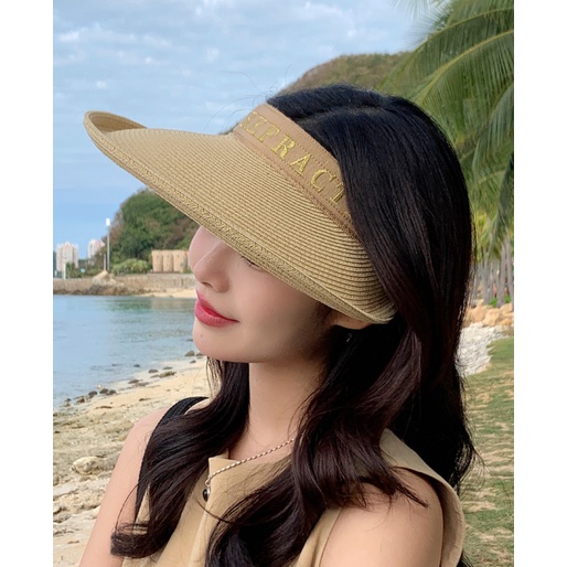 Nón Vành Hở Chóp Thời Trang Hàn Quốc Mới Cho Nữ