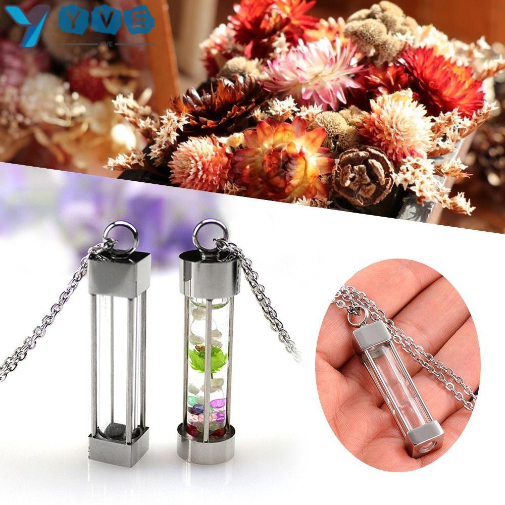 Yve Vòng cổ Mặt Lọ Điều Ước Đựng Tinh Dầu Kỷ Niệm Unisex