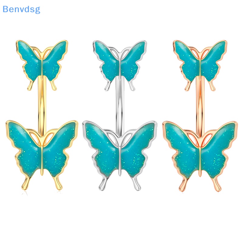 Khuyên Rốn Hình Bướm Bằng Thép Không Gỉ Cho Nữ