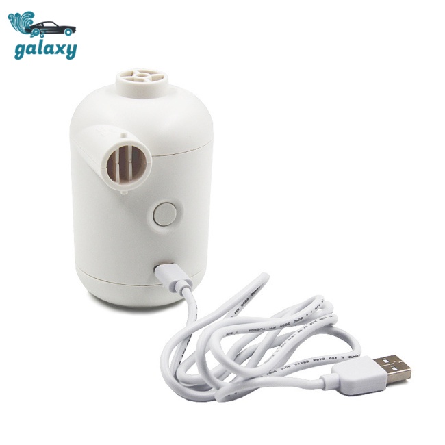 Galaxy Máy Bơm Hơi Điện Tử Cổng Usb Gọn Nhẹ Cho Phao Bơi