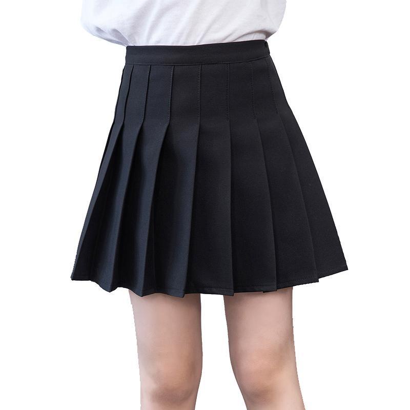 Chân Váy Ngắn Chữ a Xếp Ly Phong Cách Phương Tây Thời Trang Xuân Thu Dành Cho Bé Gái