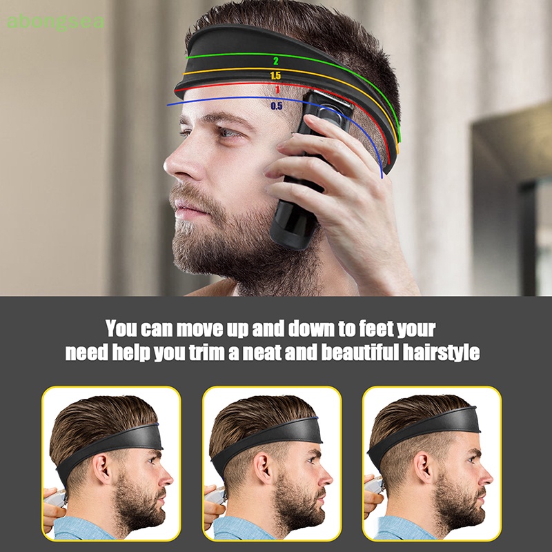 Abongsea Dụng Cụ Hỗ Trợ Cắt Tóc Tại Nhà Bằng Silicone Tiện Dụng