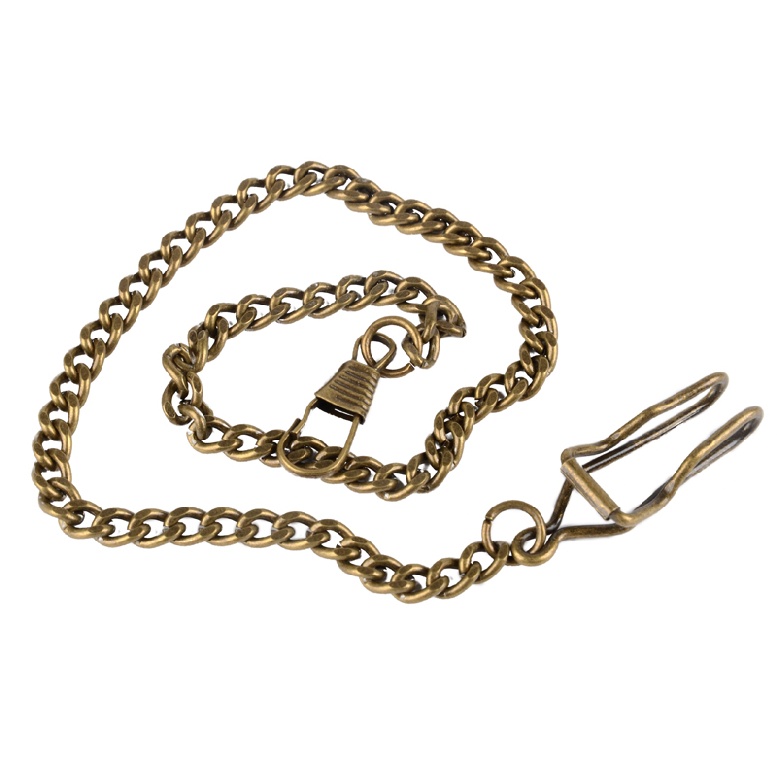 Lianli New Vintage Style Antique Gift Alloy Pocket Watch Holder Necklace Chain/Buckle