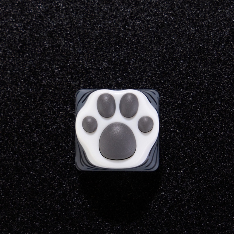 Nút Bàn Phím Bằng ABS Silicone Mềm Hình Dấu Chân Mèo 3D Cho Công Tắc MX Structure