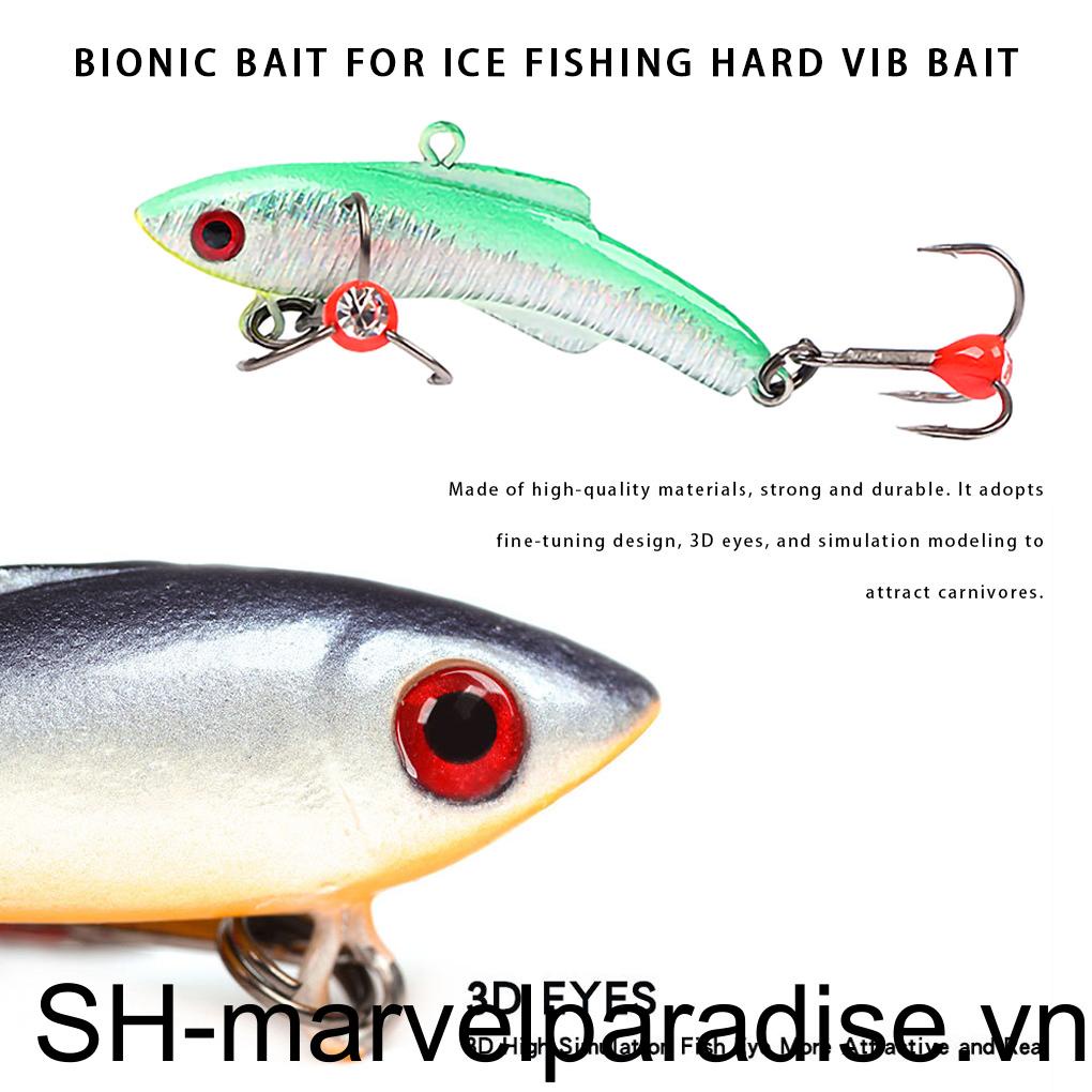 1 Mồi Câu Cá Giả Bằng Nhựa Mắt 3D Kích Thước 4 / 3CM / 5CM / 5 / 5CM