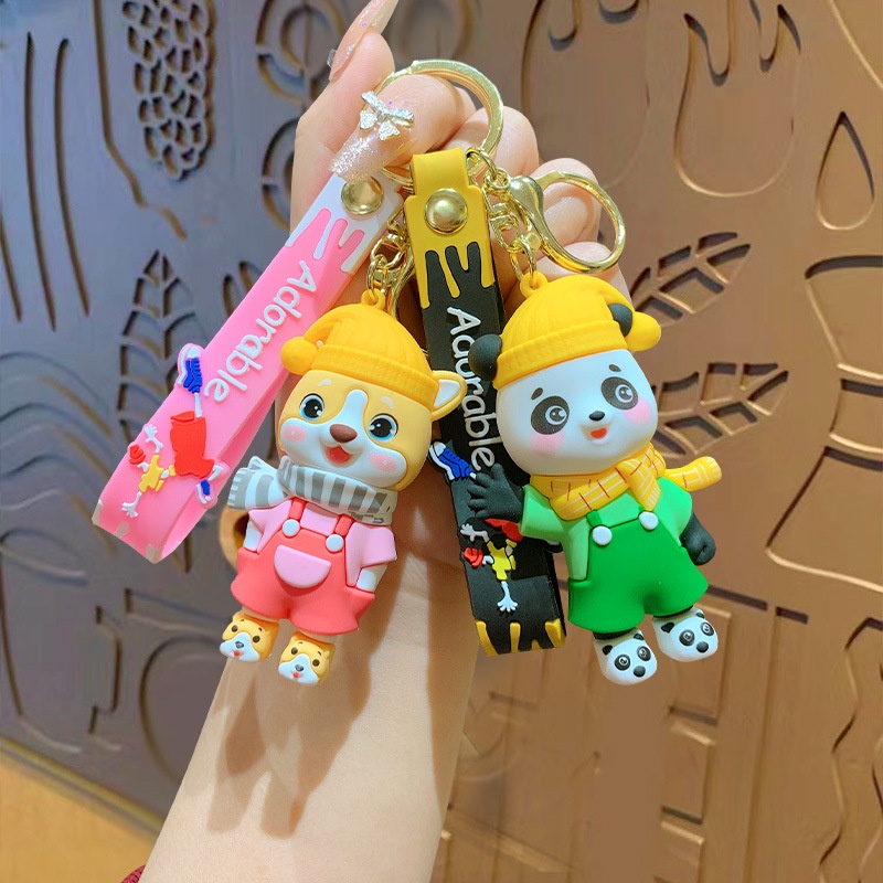 Móc Chìa Khóa / Móc Khóa Hình Búp Bê / Xe Máy / Xe Hơi Độc Đáo Sáng Tạo
