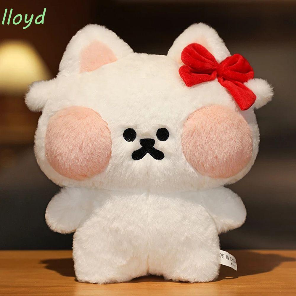 Thú Nhồi Bông Hình Thỏ / Mèo Hoạt Hình Dễ Thương